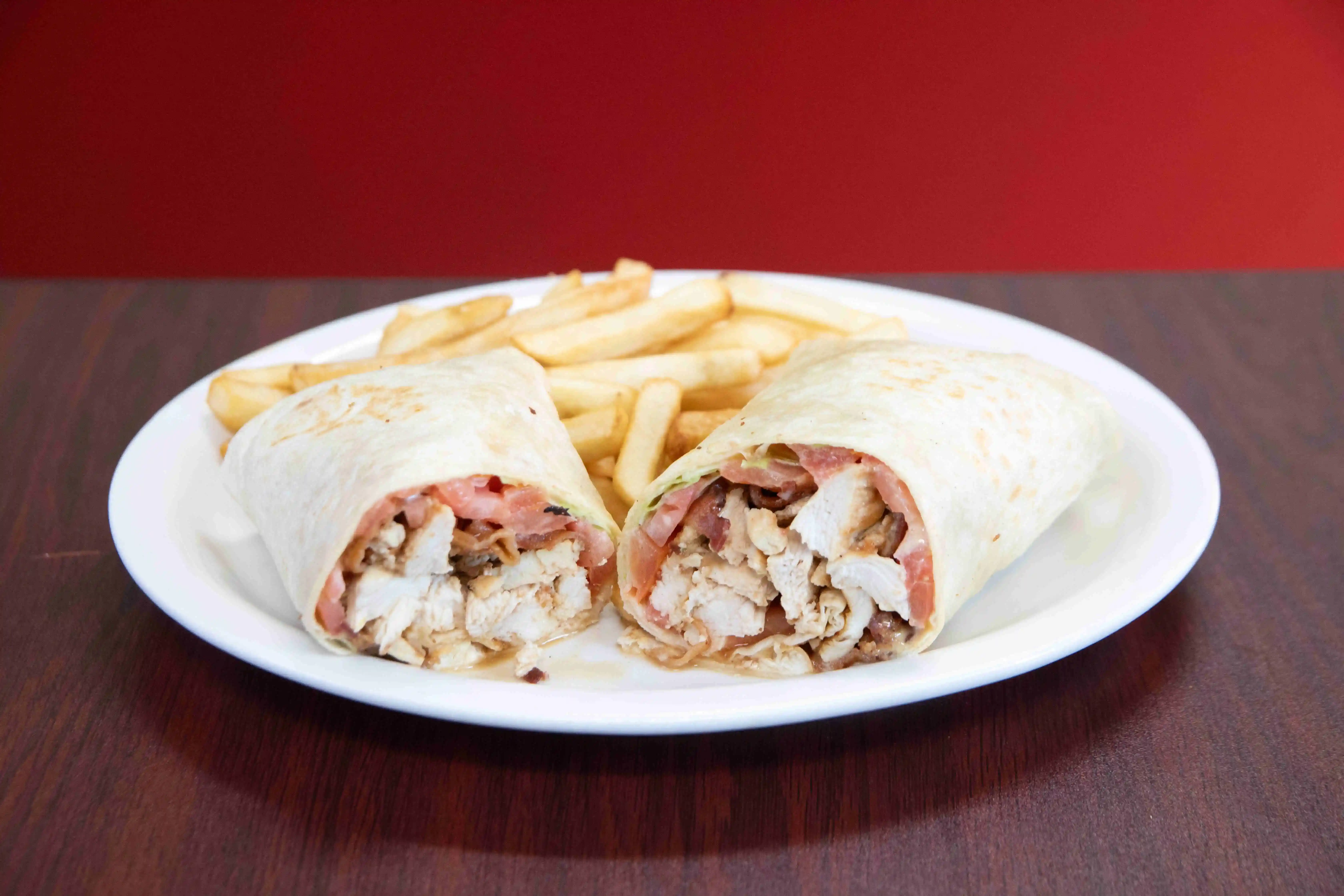 Chicken Cordon Blue Wrap