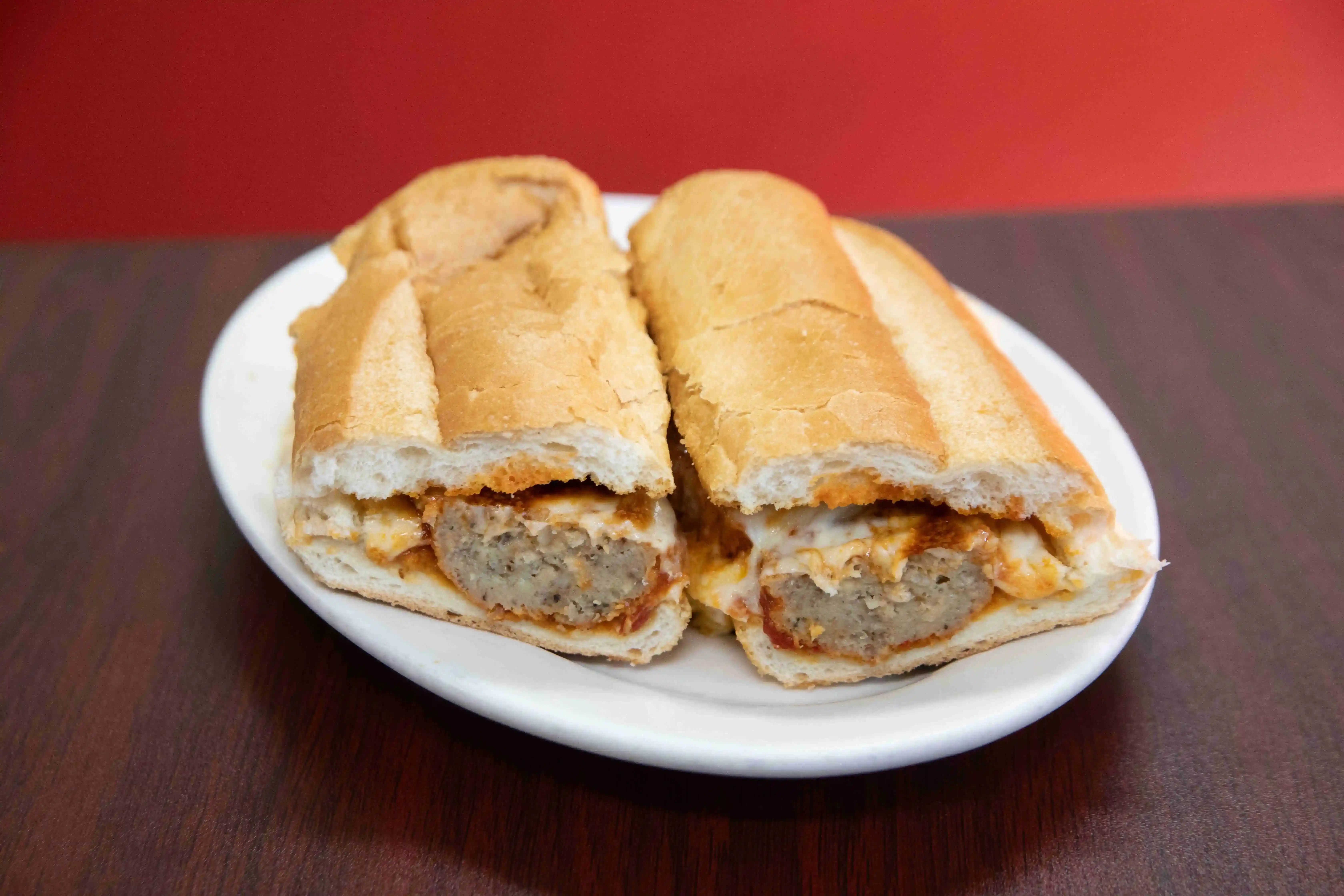 Meatball Parmigiana Grinder